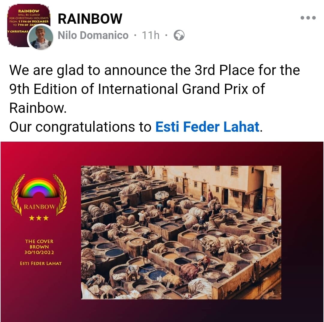 צילום זוכה בנושא חום